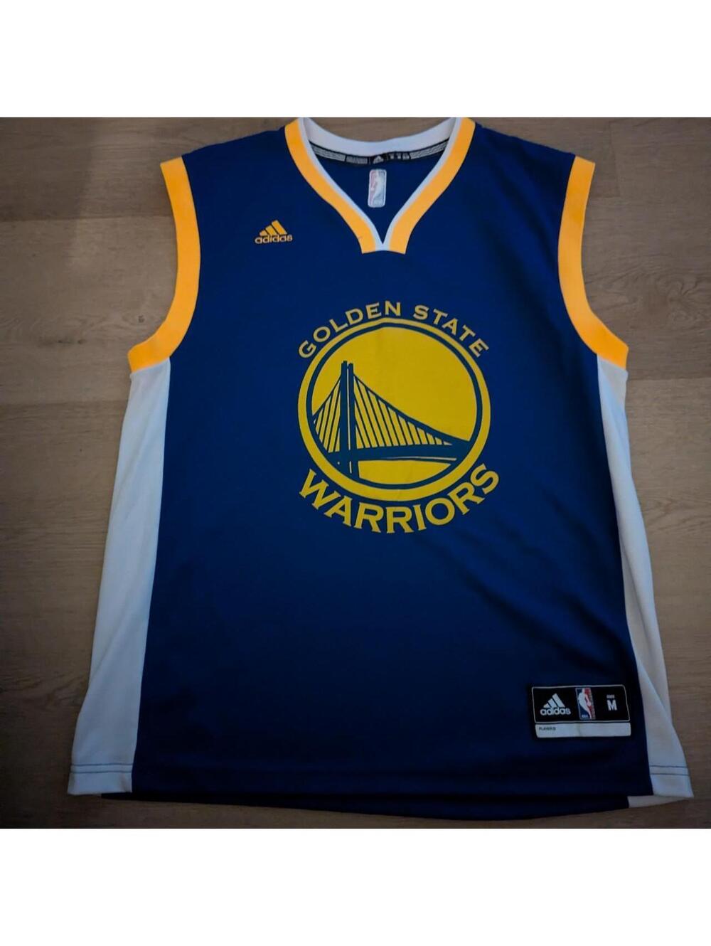 Adidas Golden State Warriors NBA Basketball Jersey Size M